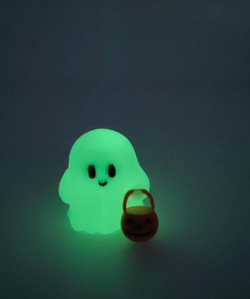 

Ornament Halloween ghost creative 3D printing funny little ghost modeling gift home desktop small ornament