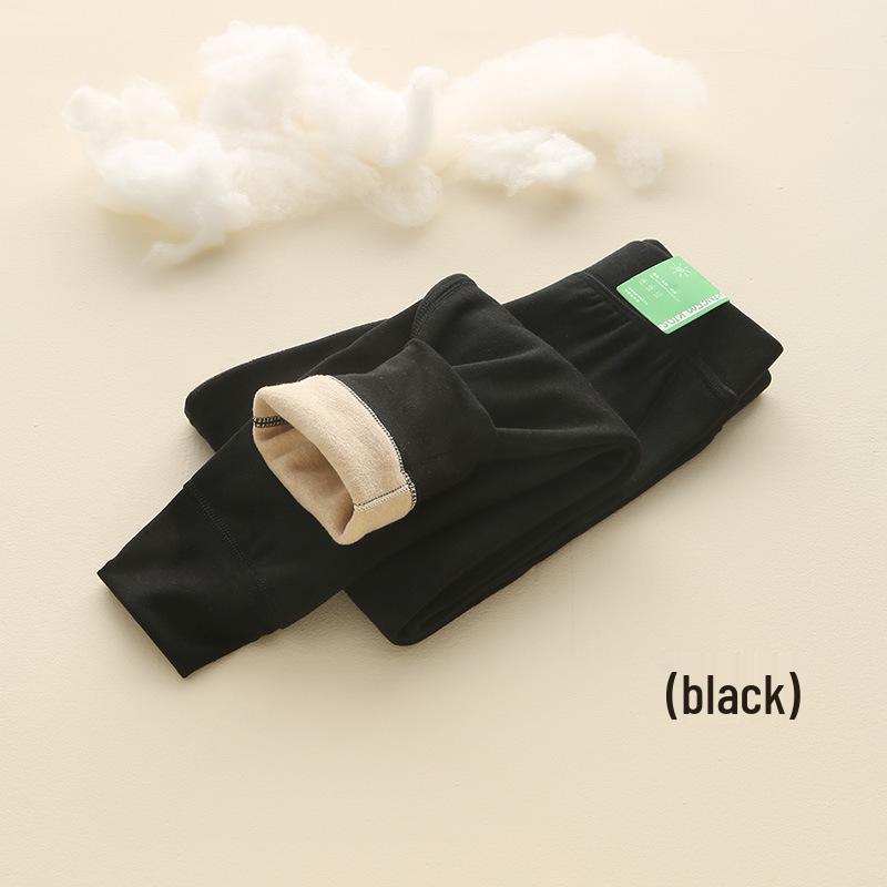Kinder Doppel-Lagen Dicke Baumwolle Herbst/Winter Hosen - Warm, Buntes Futter für Schuluniformen