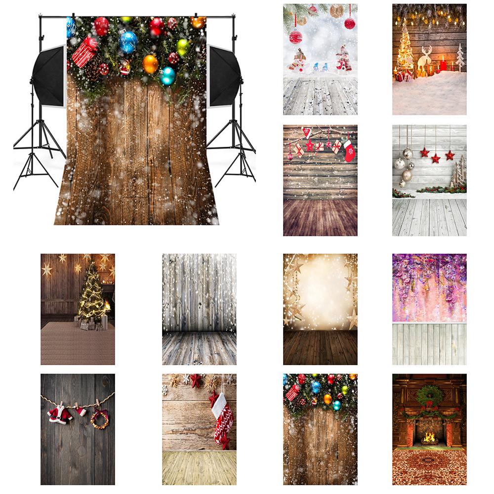 Christmas Photo Photography Props Background Cloth Vinyl Backdrop Studio 3x5ft
