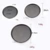 9/10/11/12-Inch Pizza Baking Tray for Home Kitchen Oven Microwave Restaurants