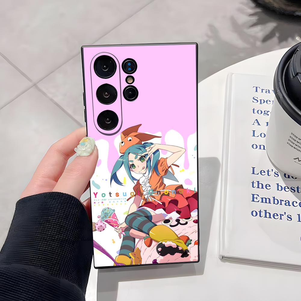 FCNB M Monogatari Yotsugi Ononoki Phone Case For Samsung S26 Ultra S25 Edge Ultra S23 S22 S21 S20 Ultra Plus S24 Fe Cover