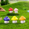 6 PCS Micro Landscape DIY Mushroom Decoration Set