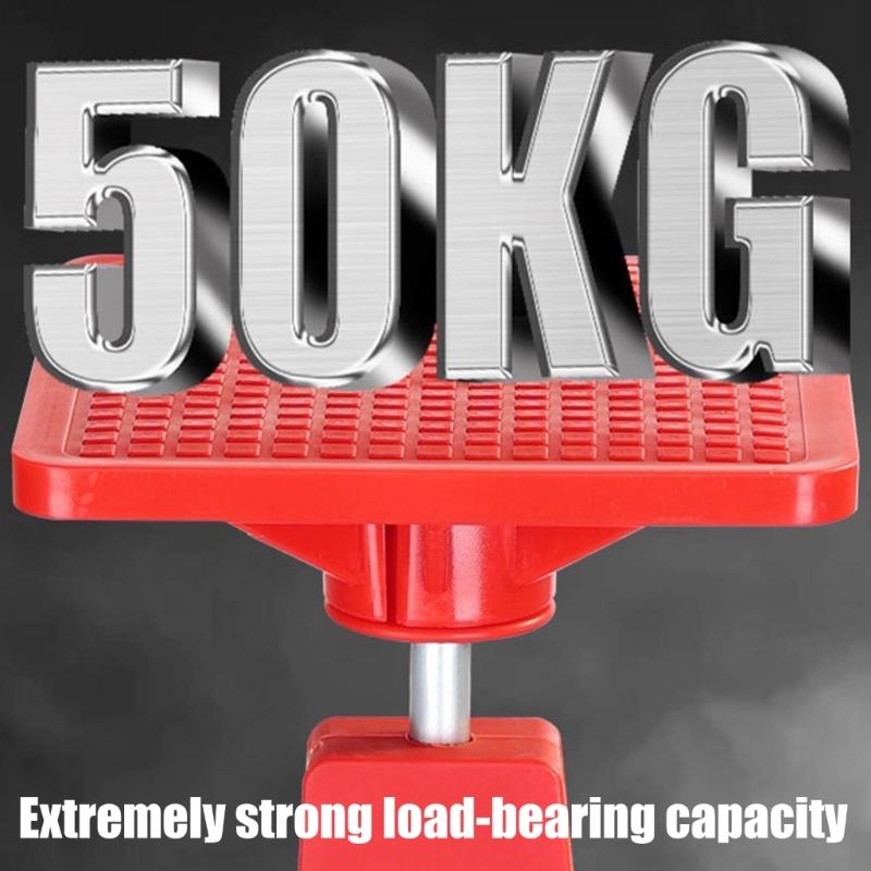 Adjustable Height Cabinet Lift Bracket Support Stand With Quick Installation Tool Less Design For Overhead Storage Unit