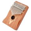 17 Key Kalimba Thumb Piano Mini Portable Musical Instrument Toy Birthday Gift SuppliesElk   Maple Inlay