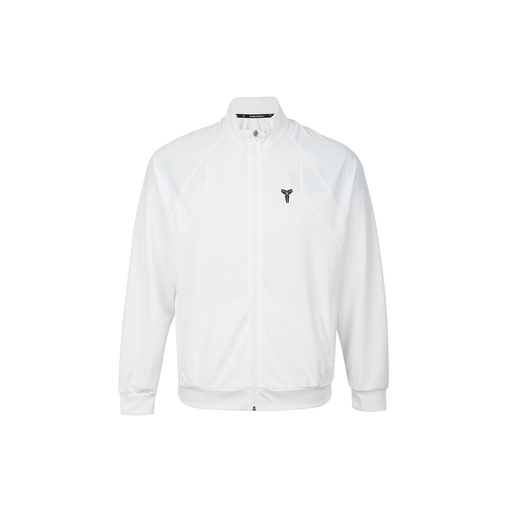 Nike Dri-Fit Kobe Series Quick-Dry Knitted Stand Collar Jacket Men Jackets White HJ8098100