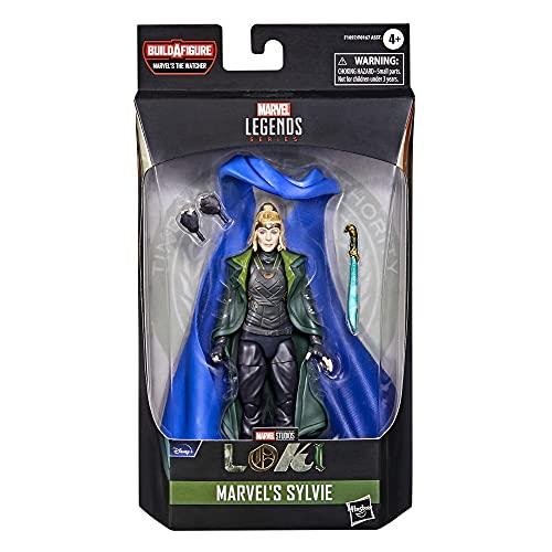Hasbro Marvel Legends Series LOKI Sylvie 6-inch Action Figure F1097, Authentic, with Build-A-Figure Parts