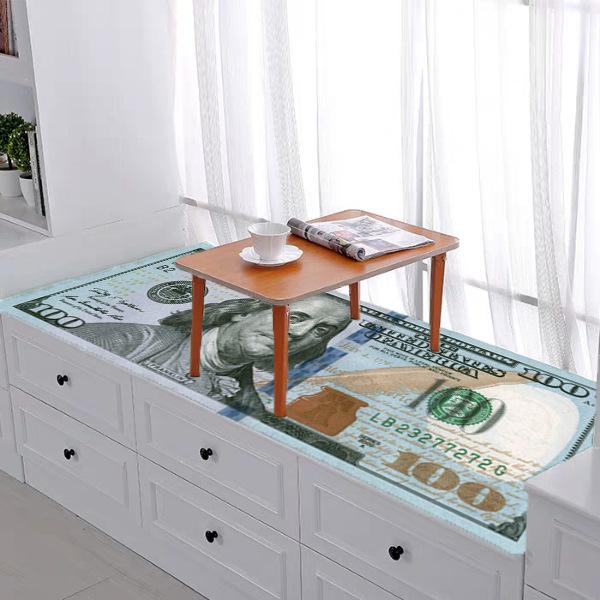 Non-slip Rectangular Rug for Bedroom, Living Room, or Entrance