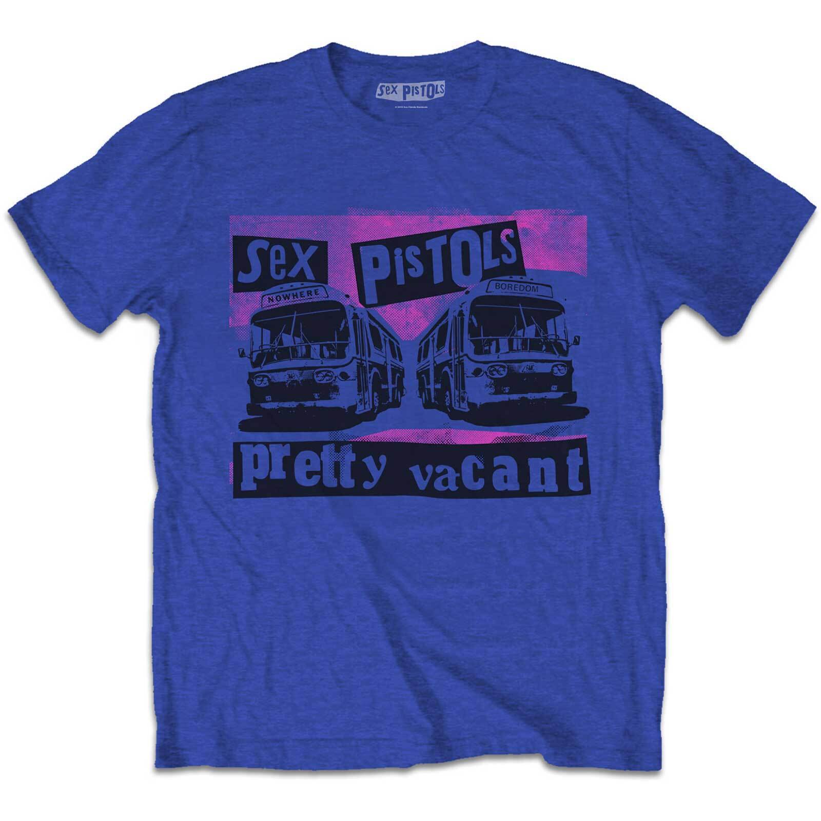 The Sex Pistols Men s Women s Adult T-Shirt: Pretty Vacant Coaches - 3 - 13years M