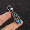 Tree Of Life Copper Blue Turquoise Pendant Copper Wire Wrapped Moonstone Pendant Handmade Women Jewelry Gemstone Copper Jewelry Gift For Her