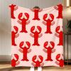 Popular Art Theme Colorful Fish Throw Soft Coral Fleece Blanket 310gsm Fluffy Warm Throw for Sofa Bed Couch Bedroom Decor