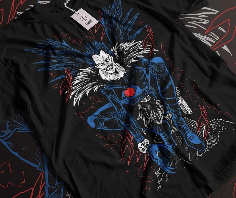 Anime Death Note Black T Shirt