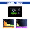 Stolní CO2/RH/Tepl. Multifunkční detektor kvality vzduchu 3 v 1 Monitor teploty a vlhkosti