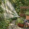 Hochdruckreiniger Spritzpistole mit verstellbarer Düse, langem Strahlrohr, Schlauchadapter und Seifenspender für die Auto- und Gartenreinigung