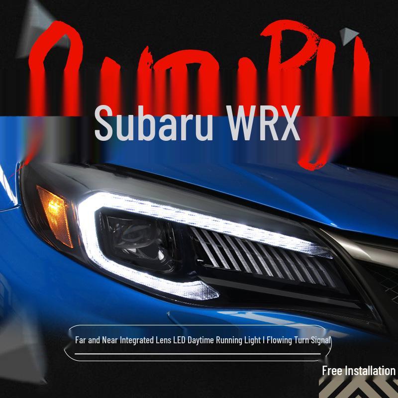 

Светодиодная фара Subaru Impreza 08-14 WRX в сборе с последовательным указателем поворота и дневным ходовым огнем