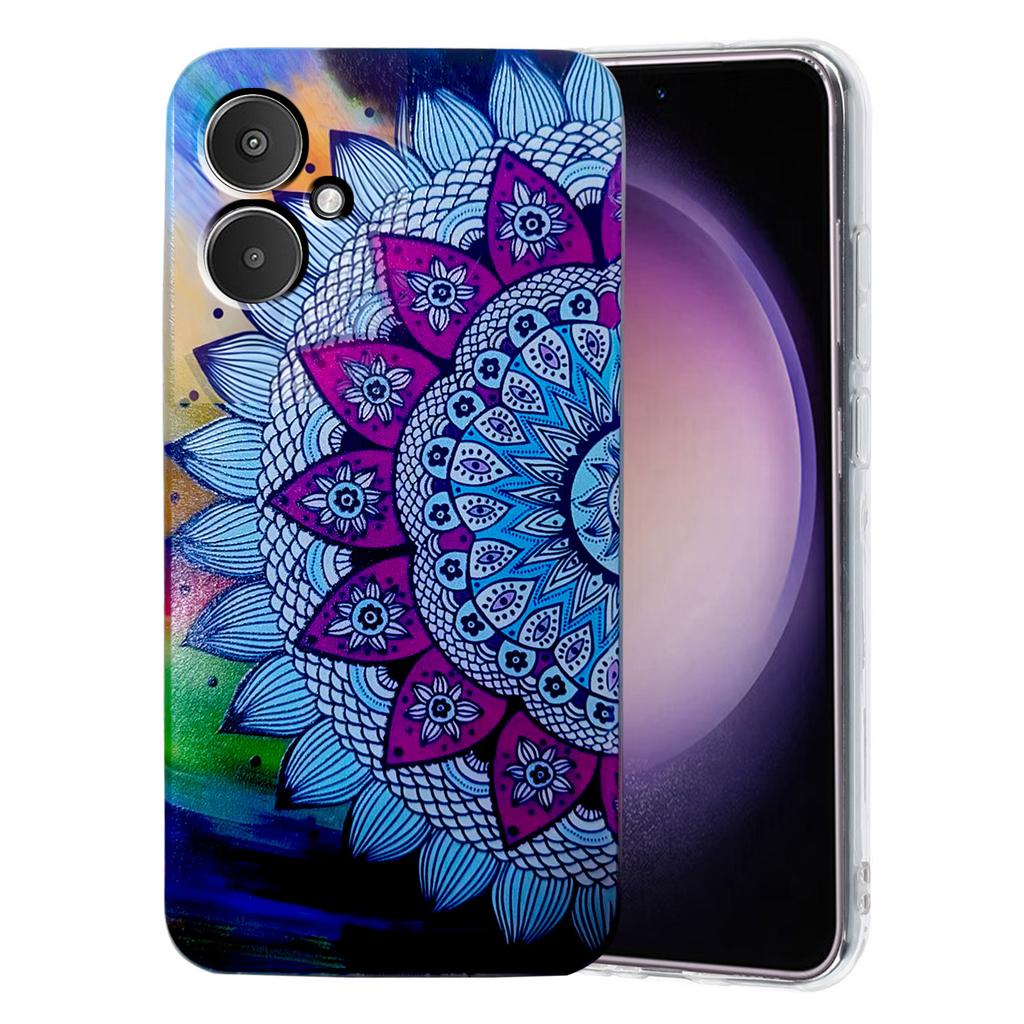 For Xiaomi Redmi 13C 4G/Poco C65 4G TPU Case Pattern Printing Phone Cover