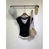 C S In The Room Women Layered Draped neCk Cap Sleeve T ShirT 3Color