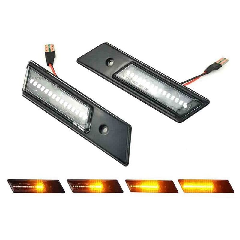Streaming Side Lamp LED Indicator Signal Lamp Car For BMW 3 Series E36 5 Series E34 7 Series E32
