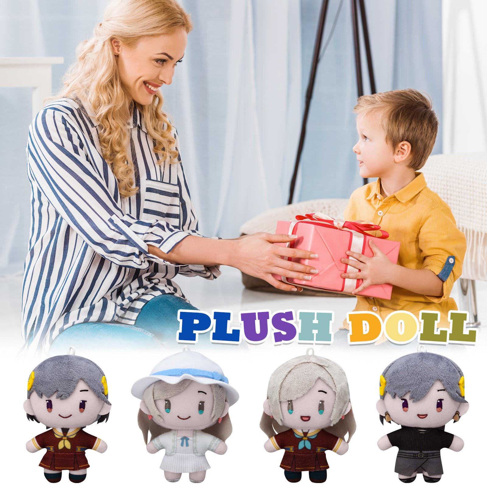 

Плюшевая кукла, Игрушка в подарок, Мультфильм, Детская тряпичная кукла, Детская подарочная подушка(Нет стандарта) One Size