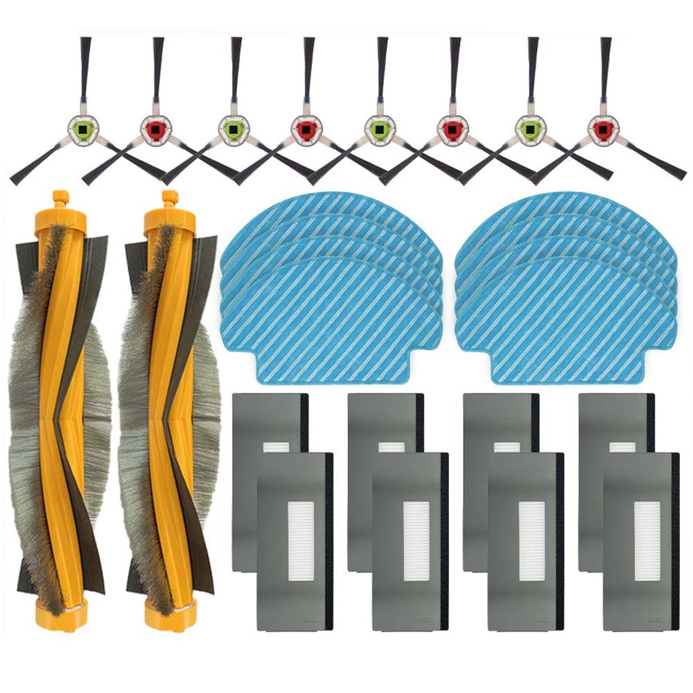 Fit For Ecovacs Deebot M80 /M80 Pro DT85 DT83 DM81 DM85 Robot Vacuum Cleaner Main Side Brush Hepa Filter Mop Cloths Rag parts