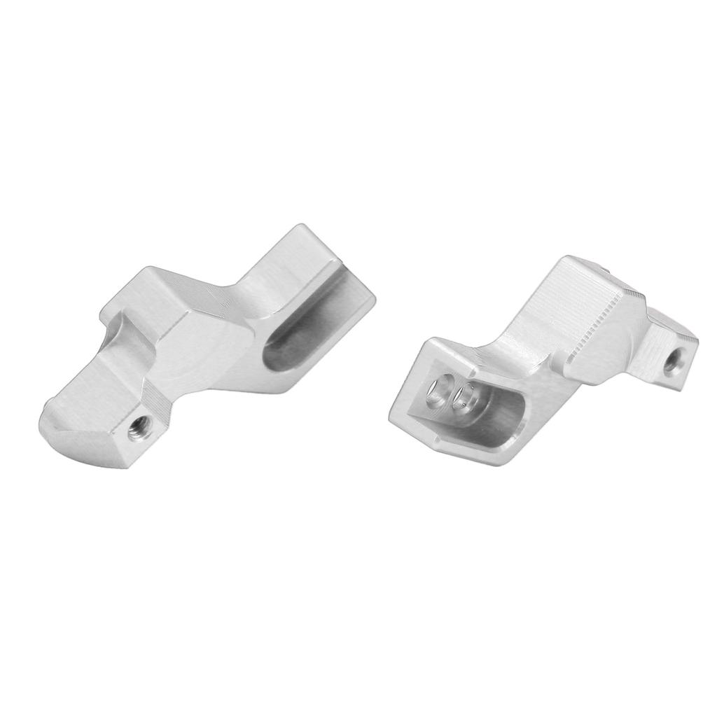 2pcs Front Bumper Mounts Aluminum Alloy Lightweight Front Fixing Seats with Screws Wrench for   SCX24 1Celsius24 RC Car