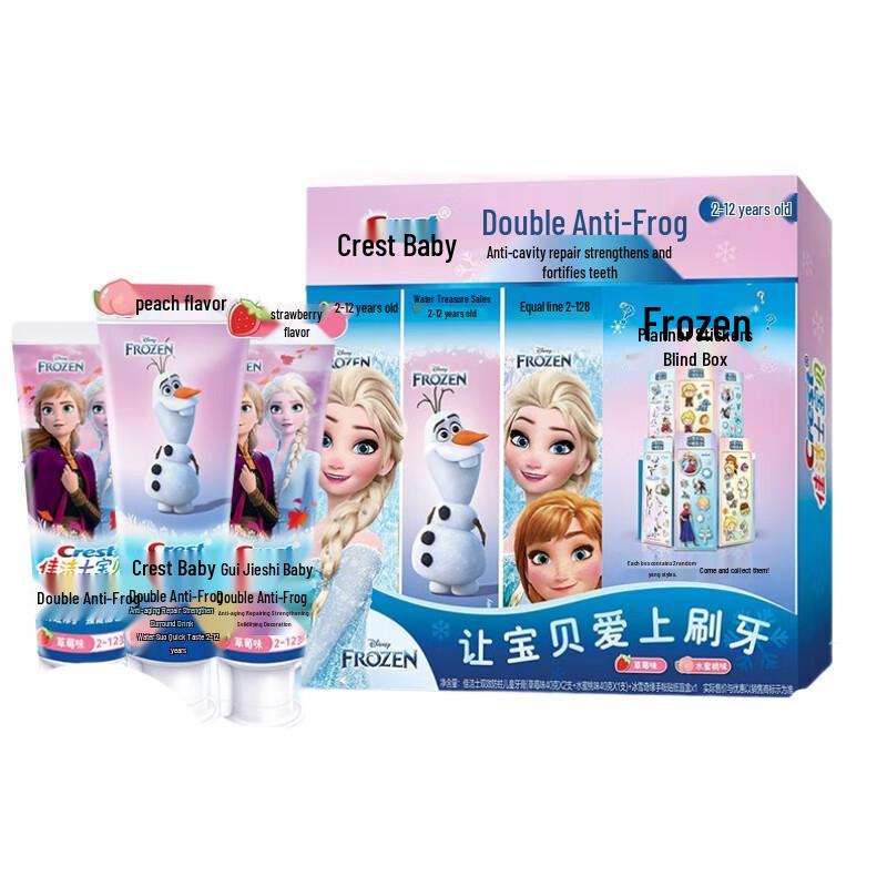 

Crest Kids Dual-Action Anti-Cavity Toothpaste 3-Pack