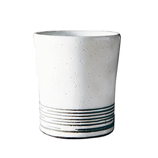 Mori Osamu ware 75 x 65mm teacup, white,