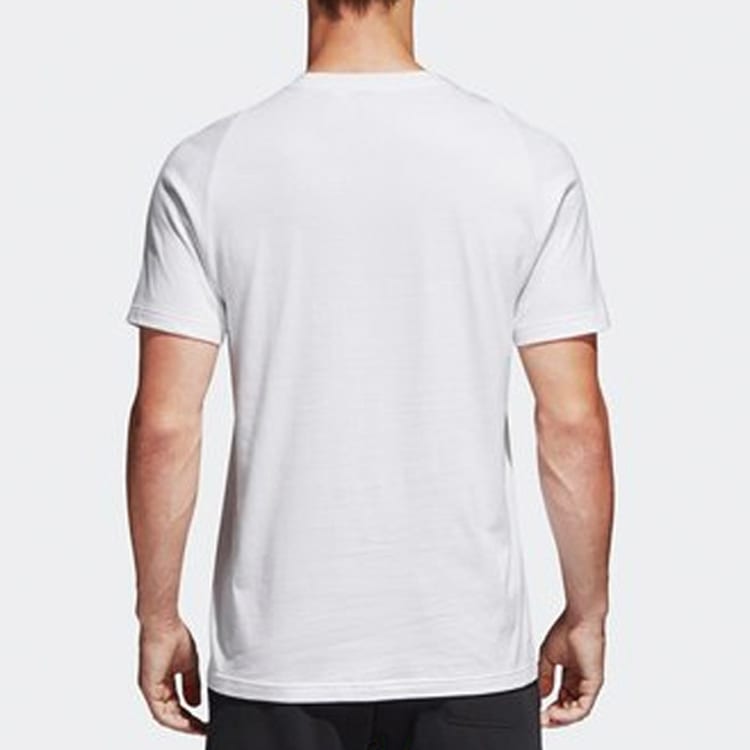 Adidas Set in Sleeve T Shirt Men's White BK3715