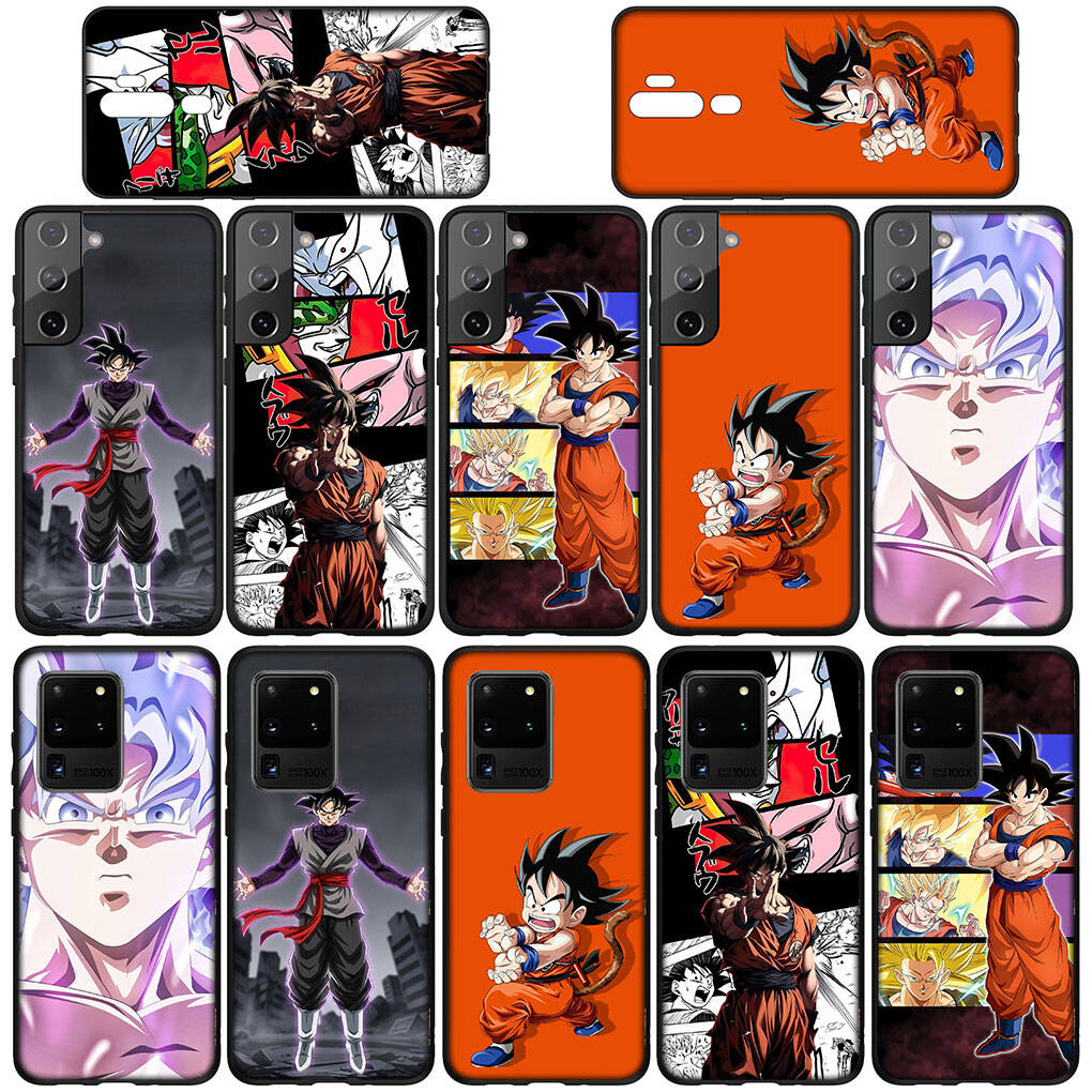 Phone Case for iPhone 17 15 16 Plus Redmi Note 14 12 11 13 Pro Max Huawei P30 P20 Lite Y9 OPPO A60 A40 A80 A38 A54 Cartoon Dragon Son Gokus Ball Cover