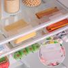 Multifunktionaler Kühlschrank-Aufbewahrungskorb mit Trennwand-Organizer, Küchen-Abtropfgestell, Effiziente Raumnutzung in Ihrem Kühlschrank