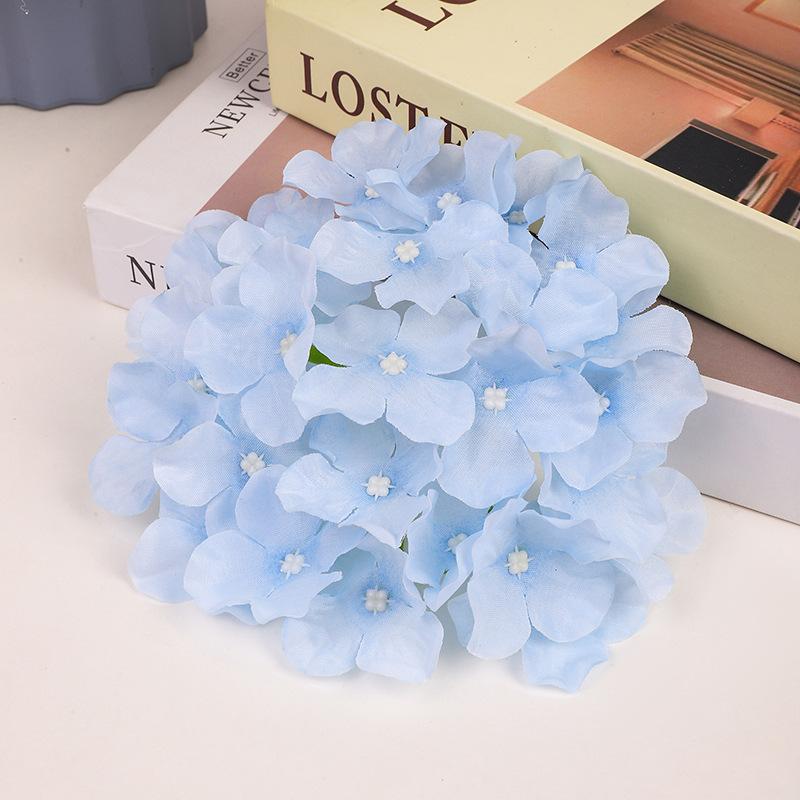 

Имитация шелка, вышитый шарик, головка цветка, материал для изготовления цветов ручной работы, украшение свадебной сцены, вышитый шарик, искусственный цветок синий