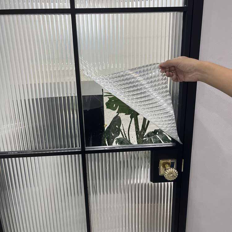 Frosted Window Film Privacy Anti-Glare Static Cling Vinyl Home Bathroom Glass Door Cover Non-Adhesive Translucent Sticker Windows Office Shower