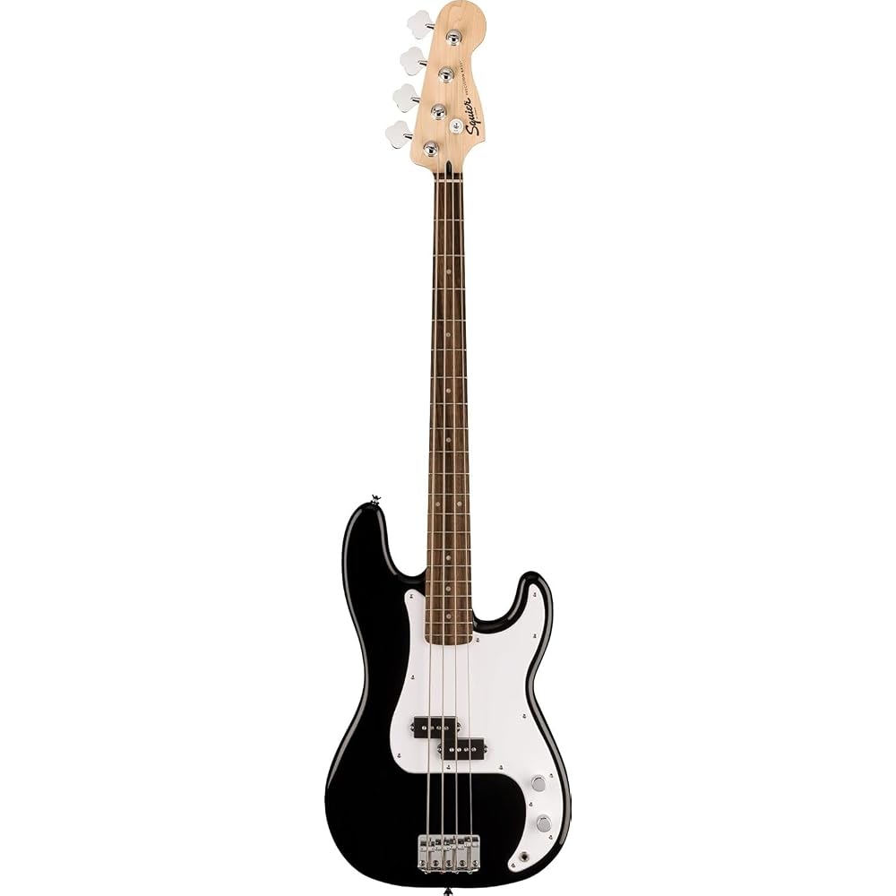 Squier by Fender Squier Electric Bass Squier Sonic™ Precision Bass®, Laurel Fingerboard, White Pi...