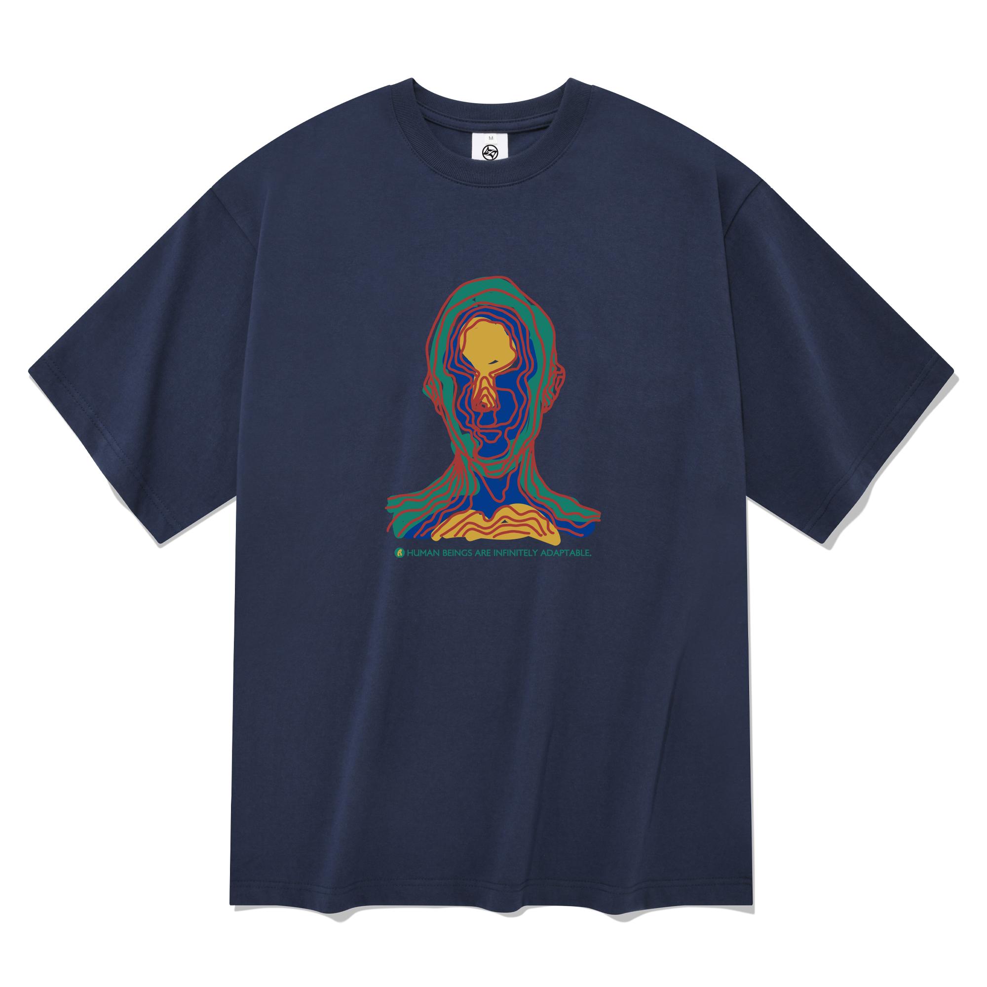 Radineo Humanity Short Sleeve T-Shirt Navy Navy (Navy)/S