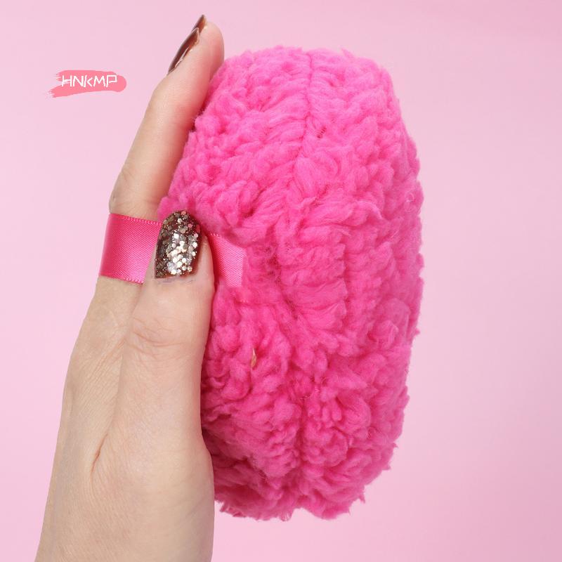 1Pcs Extra-Large & Extra-Thick Powder Puff Soft Non-Absorbent Skin-Friendly Talcum Powder Puff for Smooth Application