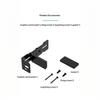 Heavy Duty Adjustable GPU Holder 6-96mm Anti-Sag Graphics Card Bracket for Gaming PC Chassis Fan Installation
