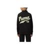 Puma Casual Sports Suit Basic Fashion Comfortable Soft Kids Suit Black 941362-01