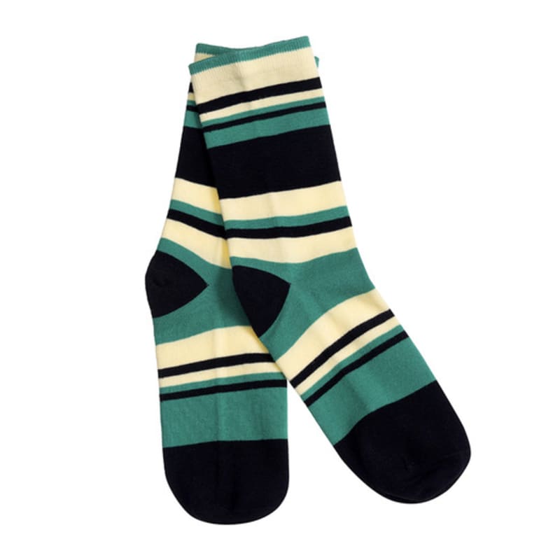 

nau orchid stripe socks yellow green YELLOW GREEN_999