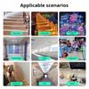1 Roll 2.5cm x 5M Transparent Anti-Slip Safety Tape – Heavy-Duty PVC Waterproof Grip Tape for Stairs, Showers, Balconies