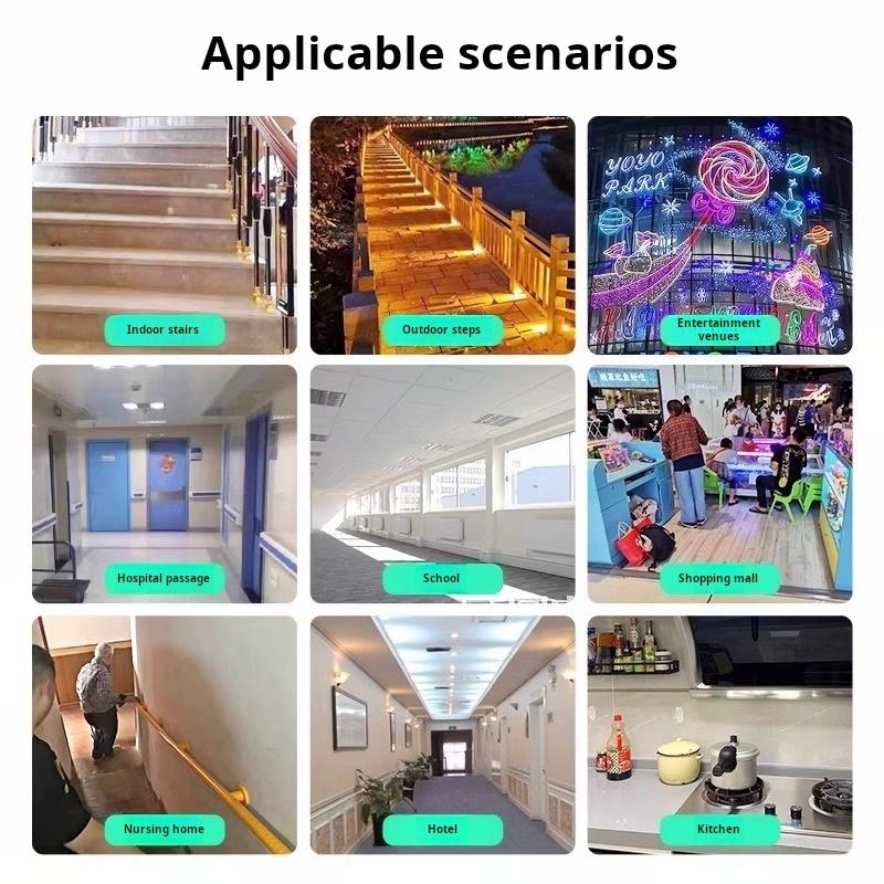 1 Roll 2.5cm x 5M Transparent Anti-Slip Safety Tape – Heavy-Duty PVC Waterproof Grip Tape for Stairs, Showers, Balconies