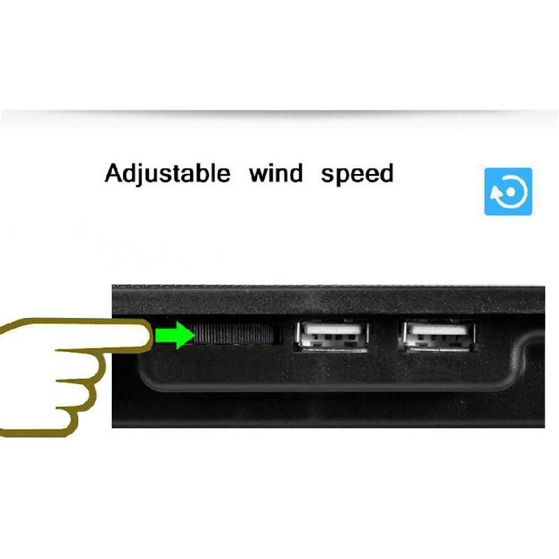 Universal Laptop Stand 14-Inch 156-Inch Gaming Base Computer Bracket Silent Fan