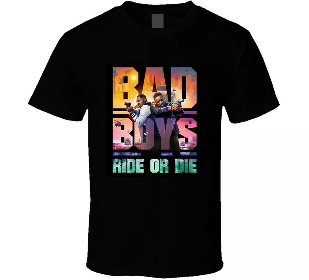 Bad Boys Ride Or Die Movie Fan T Shirt Unisex T-Shirt L