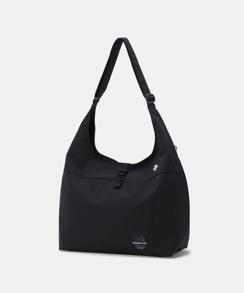 Descente Large Lightweight Shopper Bag Black Sr223Ubg42