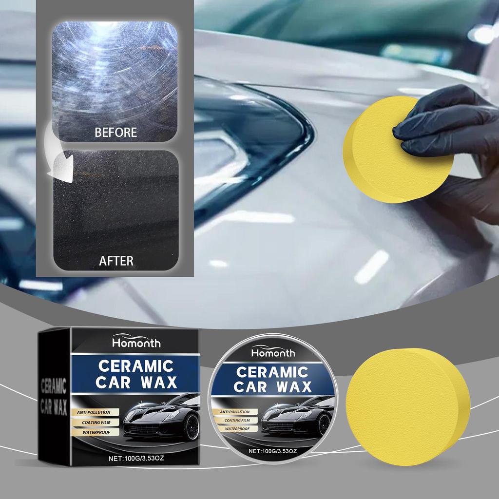 Homonth Car Scratch Coating Paste Repair Scratches Polishing Refinishing Polish Coating Wax