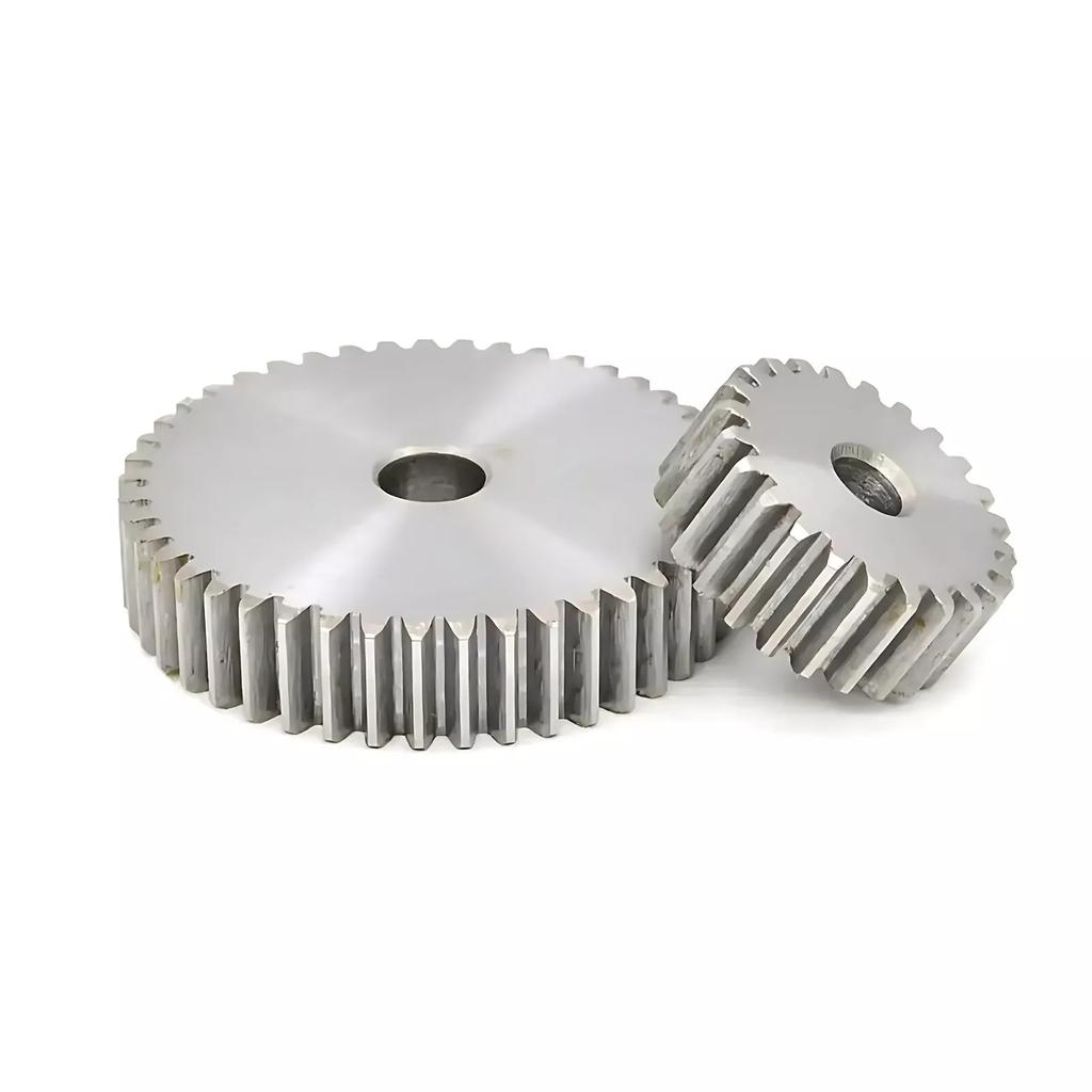 1Pcs 1 Mod Spur Gears 45# Steel Thickness: 10mm Transmission Gear For CNC 12 13 14 15 16 17 18 19 20 21 22 23 24 25 26 Teeth