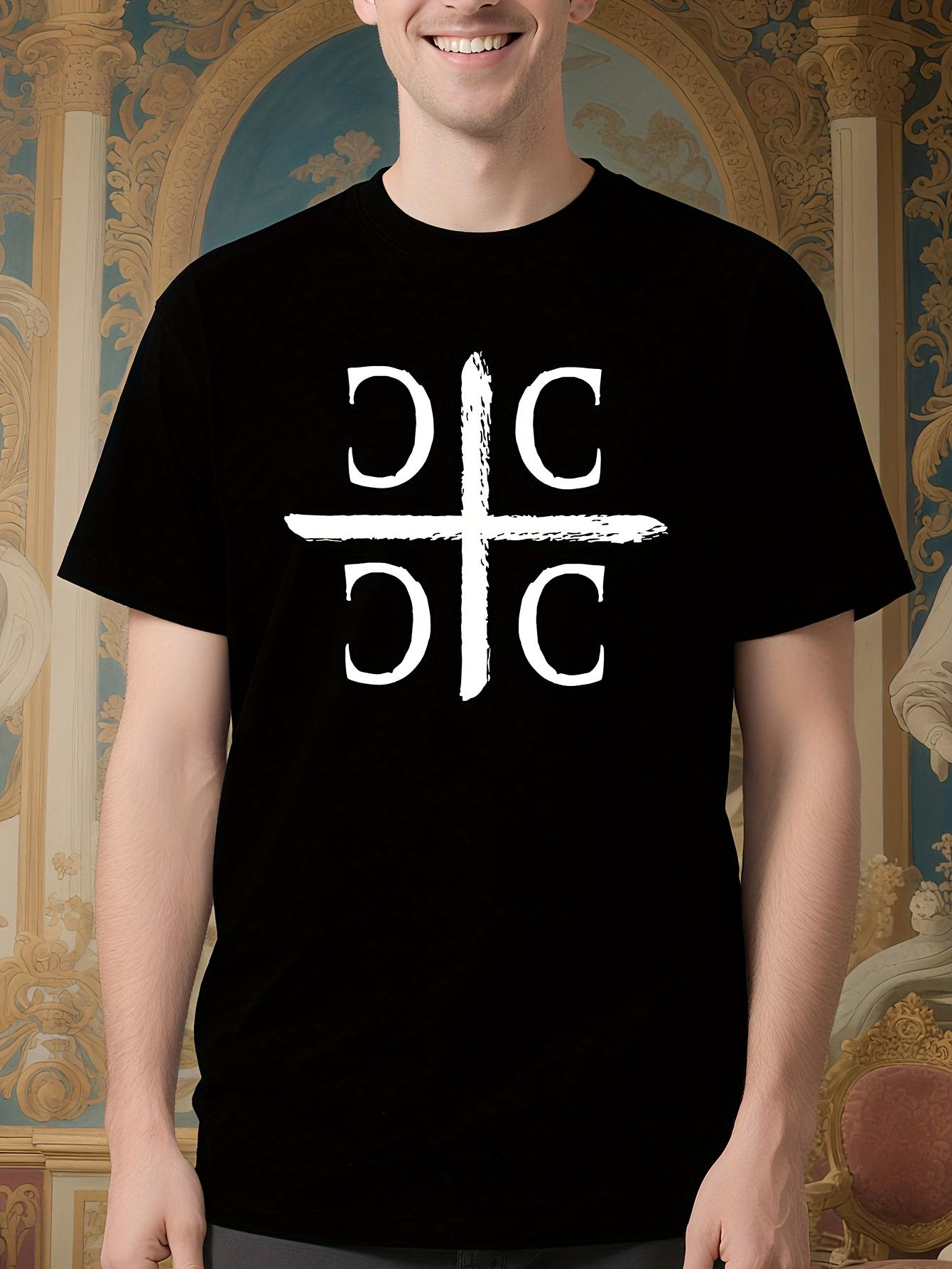 Serbia/Srbija Balkan Graphic Tshirt - Black with White Cr... XXXXL