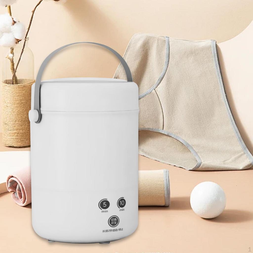 Compact Bucket Washer for Laundry, Ideal Clothing And Underwear in Apartments