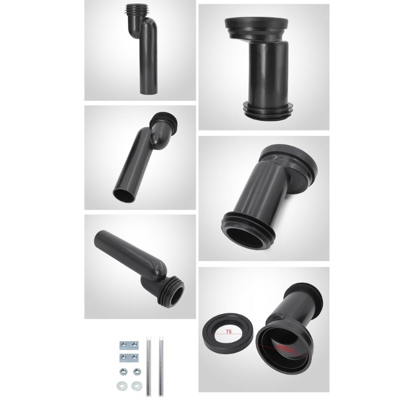 Toilet Connection Adapter Remove 3cm Toilet Sewage Pipe Outlet Pipe Wall Hung Toilet Pipe Connector Easy Installation