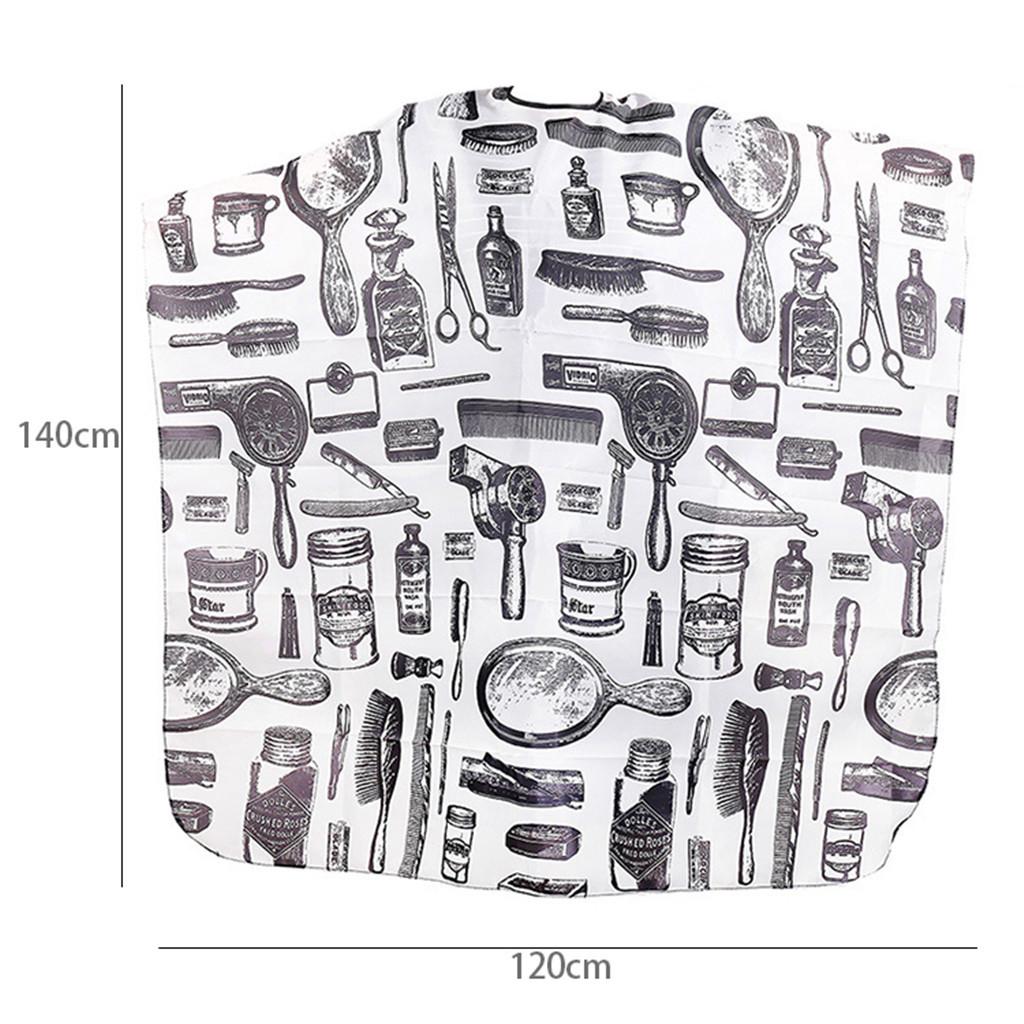 DIY Haarschneideumhang Regenschirm Cape Salon Friseursalon und Heimstylisten verwenden