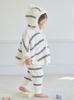 Gelato Pique BABY Baby Moco Ran Border Poncho PBNT245415 PNK 80