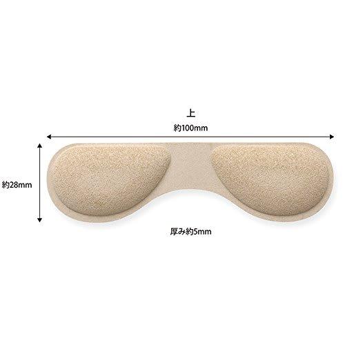 Foot Esthe Foot Trouble Series Shoe Slip-Prevention Heel Cushion (5mm)